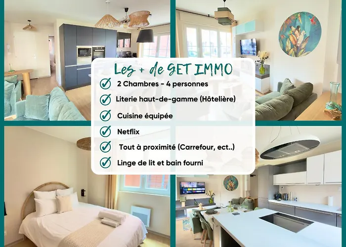 Apartman Abyssea - Chic Centre-ville & Netflix